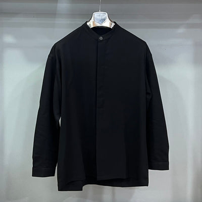 Πουκάμισο με Μαο Γιακά και Κρυφό Κουμπί - Ιταλικής Κατασκευής | MD105BM