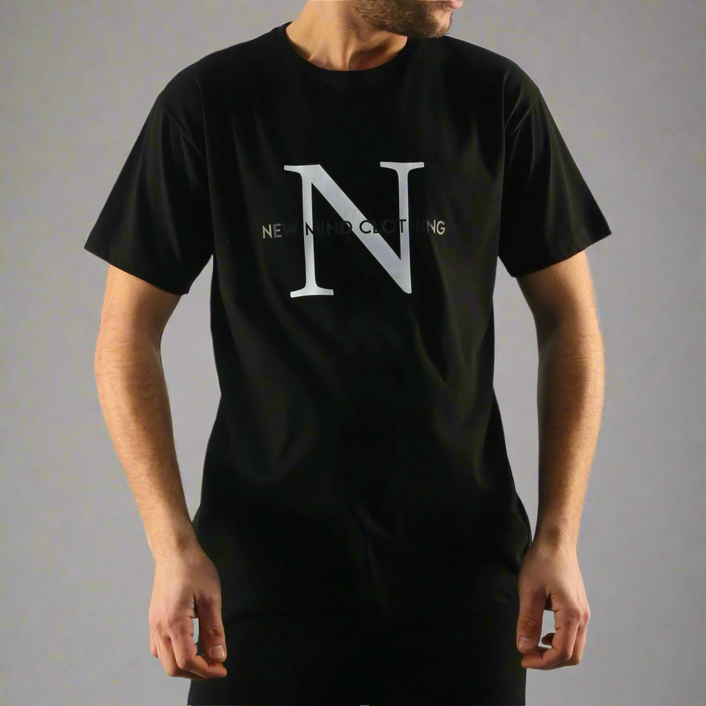 Ανδρικό T-shirt New Mind με στάμπα – 100% Βαμβάκι