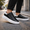 Ανδρικά Παπούτσια Sneakers Δίχρωμα Λευκό-Μαύρο