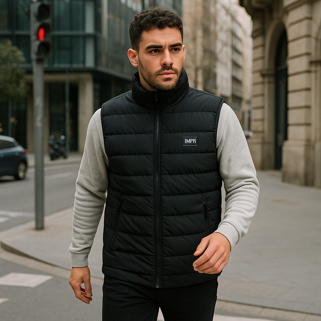 Ανδρικό puffer γιλέκο IMPRIMER σε 4 χρώματα