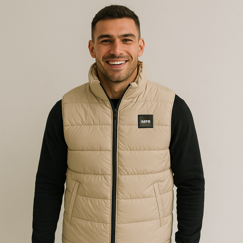 Ανδρικό puffer γιλέκο IMPRIMER σε 4 χρώματα