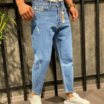 Jeans παντελόνι ελαστικό 100% βαμβάκι| OSCAR | OS5527