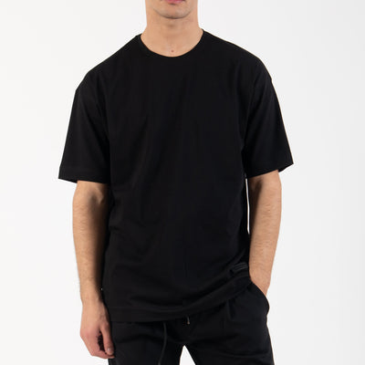 Ανδρικό Μαύρο Oversize T-Shirt "Reckless" με Στάμπα Ελευθερίας - 100% Βαμβάκι Ελληνικής Κατασκευής | RC5220NS