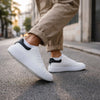 Ανδρικά Παπούτσια Sneakers Δίχρωμα Λευκό-Μαύρο