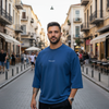 Oversized T-shirt 3/4 RECKLESS – Ελληνικής Κατασκευής