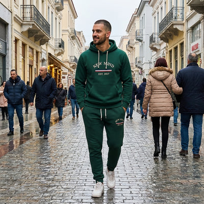 Ανδρική Φόρμα NEW MIND Κυπαρισσί με Λάστιχο